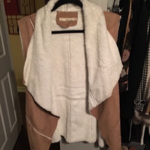 Shearling vest